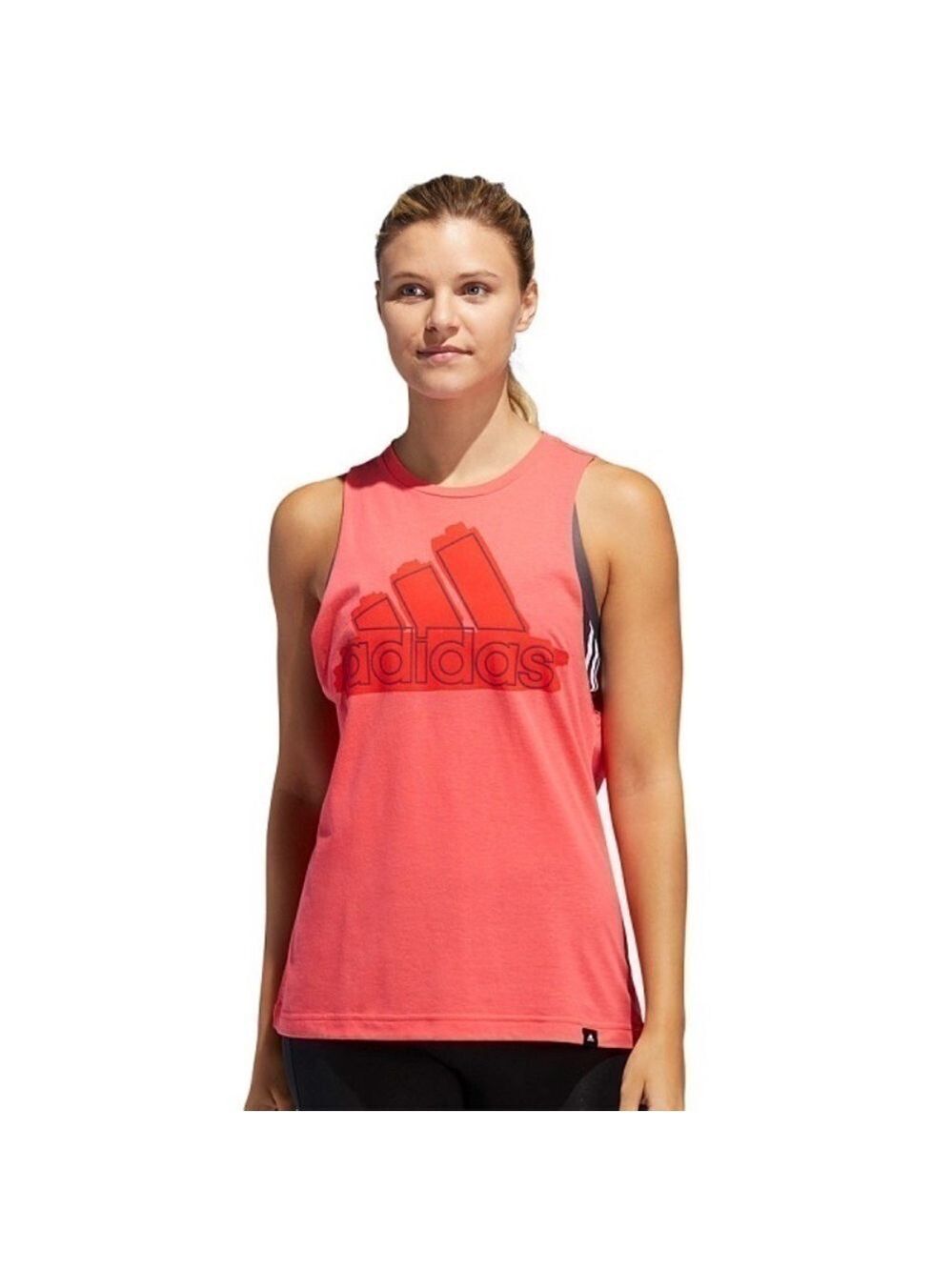 Adidas Tonal Badge of Sport (BOS) Muscle Tee Small